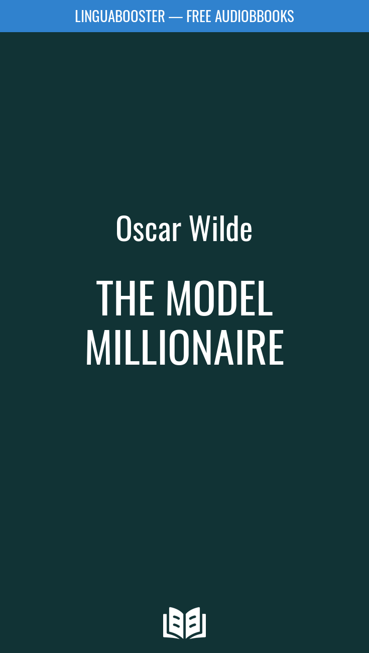 the model millionaire by oscar wilde