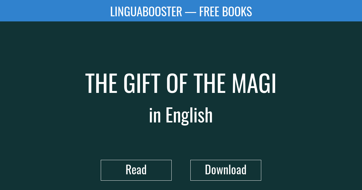 The Gift of the Magi: Read the book online Download: PDF FB2 EPUb DOC