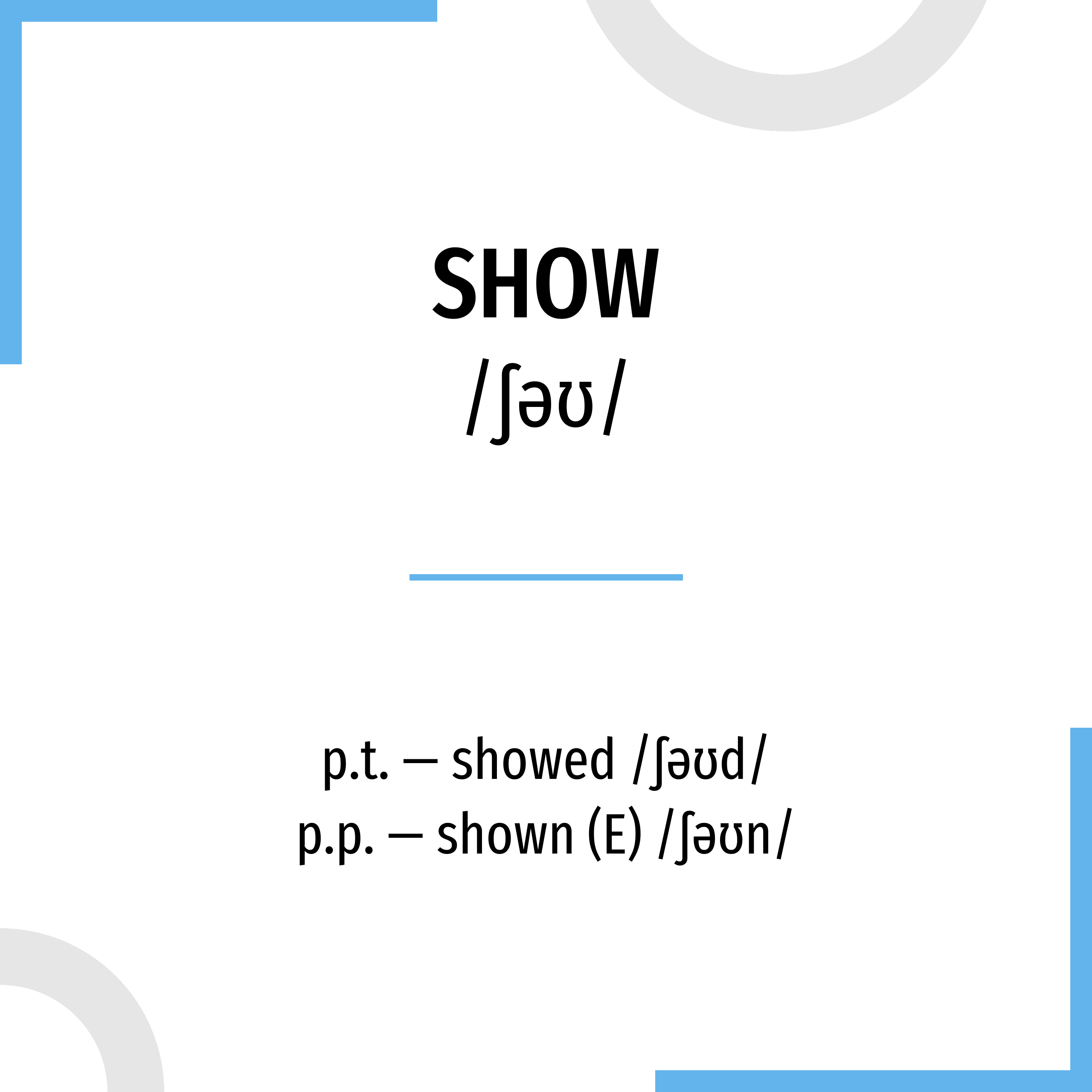 Conjugation Show ð¸ Verb in all tenses and forms | Conjugate in past