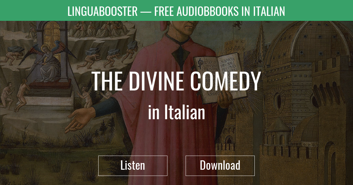 divine comedy original italian