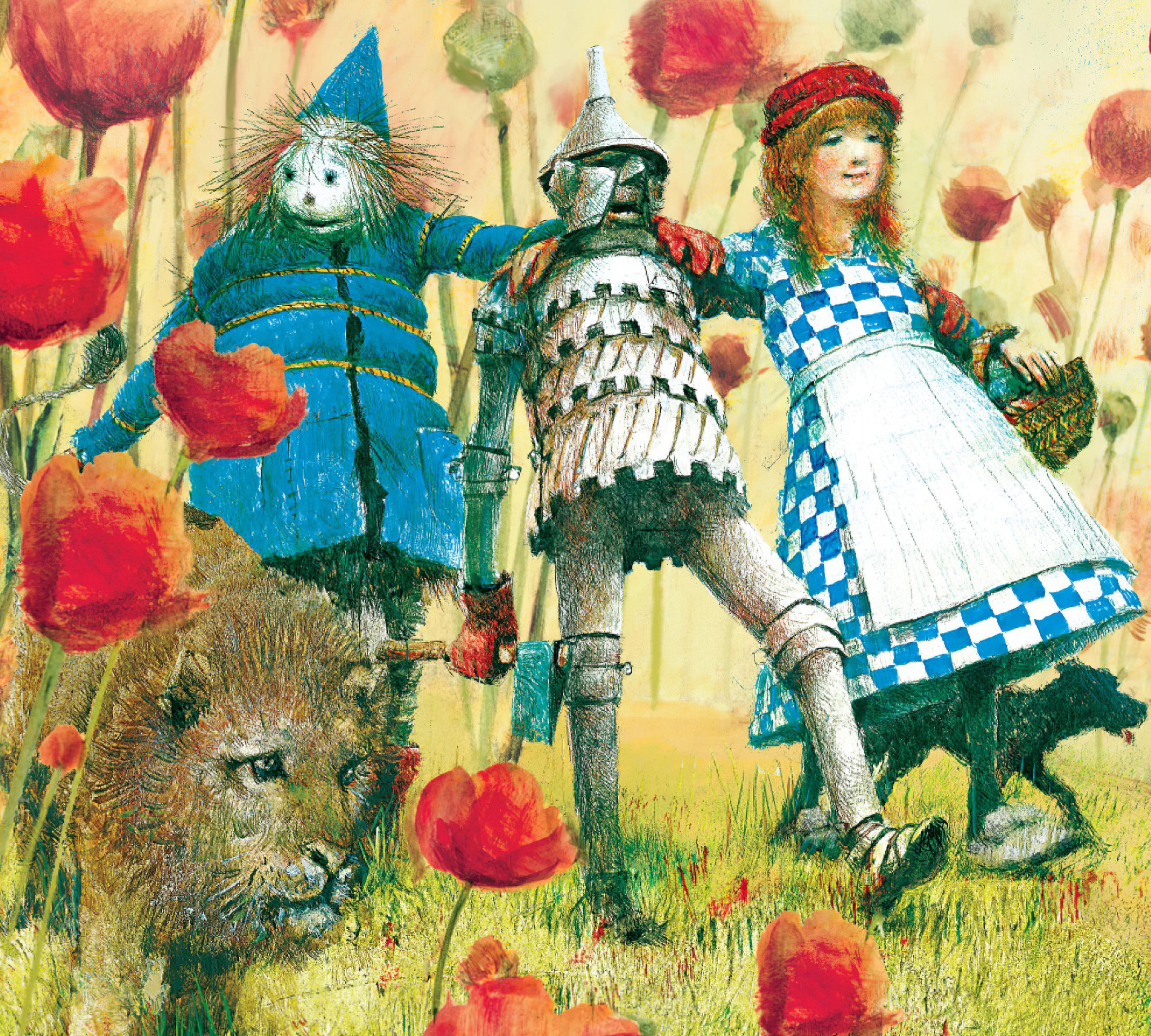 Il libro The Wonderful Wizard of Oz in russo